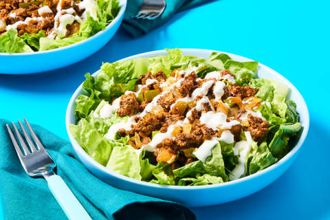 Unstuffed Bell Pepper & Chicken Salad