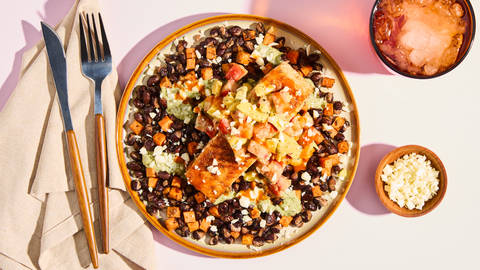 Southwest Spiced Salmon with Mango Salsa