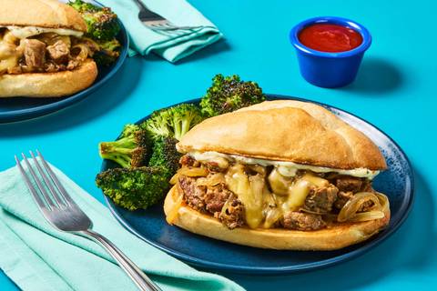 Steak & Caramelized Onion Sandos