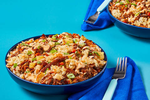 BBQ Pineapple Chicken Fried Rice