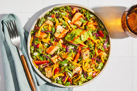 Creamy Cilantro Cooked Chicken Salad