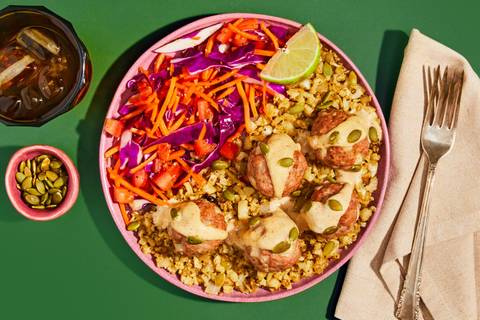 Organic Beef Meatballs & Chipotle Aïoli