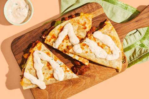 Southwest Turkey & Pepper Quesadillas