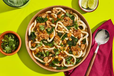 Spicy Organic Beef & Udon Noodle Soup