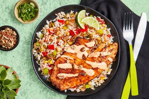 Blackened Tilapia & Bacon