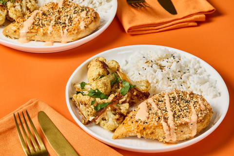 No Chop Sesame Ginger Crunch Steak