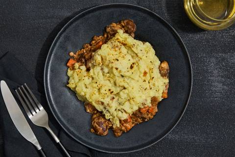 Mushroom & Lentil Shepherd's Pie