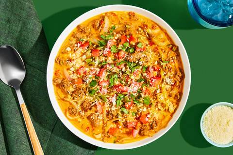 Creamy Ancho Turkey Soup