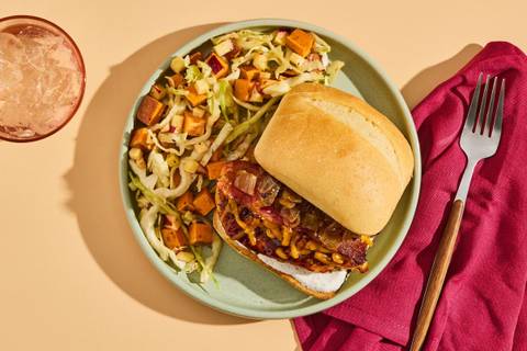 BBQ Organic Chicken & Bacon Sandwiches