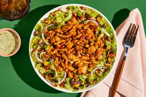 BBQ Organic Chicken & Bacon Chopped Salad