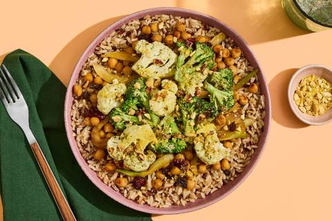 Green Goddess Chickpea & Grain Bowls