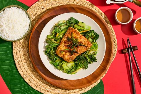 Taiwanese Inspired Soy Ginger Salmon
