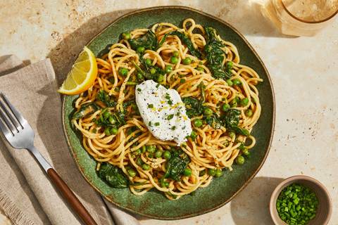 Creamy Lemon Ricotta Spaghetti