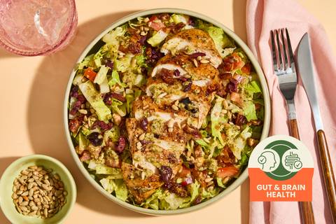 Lemon Herb Chicken & Basil Pistou Salad
