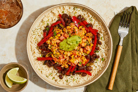 Street Corn & Black Bean Rice Bowls