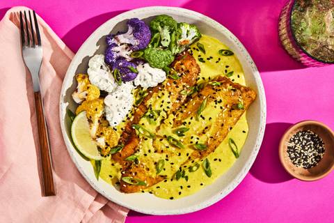 Ginger Coconut Curry with Tilapia