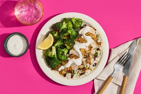 Organic Chicken with Lemon Crema