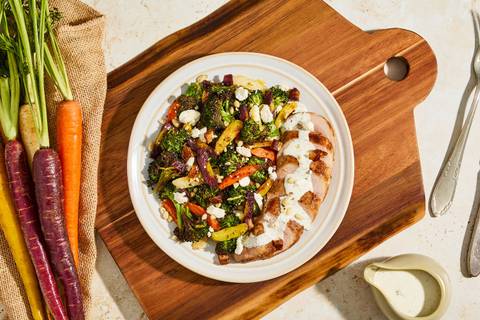 Lemon Basil Pork Filet with Capers