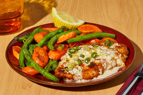 Creamy Lemon Garlic Chicken