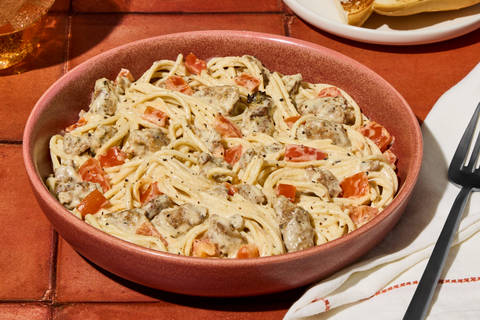 Tomato & Chicken Spaghetti