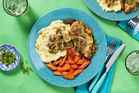 Cheesy Mushroom Chicken Recipe Hellofresh