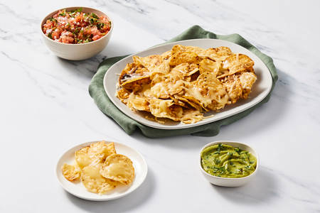 Cheesy Nacho Chips and Dip Recipe HelloFresh