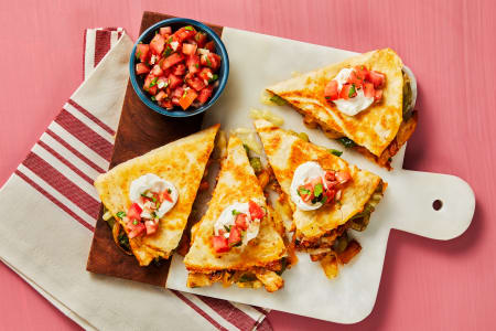 Chicken Pineapple Quesadillas Recipe Hellofresh