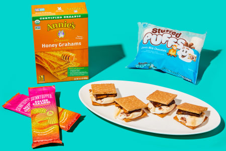 Chocolate Caramel Stuffed Puffs® S’more The sweetest summer treat | Makes 14