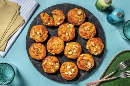 Chorizo Pumpkin Savoury Muffins Recipe HelloFresh