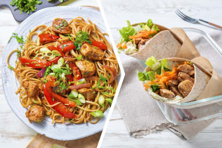 Chicken Stir Fry To Chicken Wrap Recipe Hellofresh