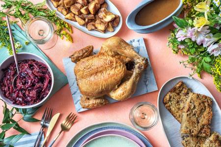 Roasted Chicken and Gravy Recipe HelloFresh