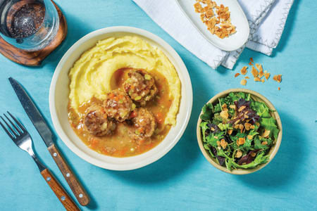 Slow-Cooked Pork Meatball Gravy Stew Recipe HelloFresh