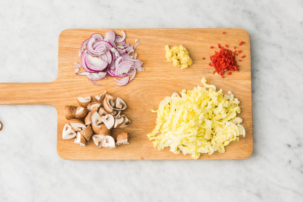 Découper les légumes