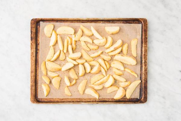 Préparer les pommes de terre