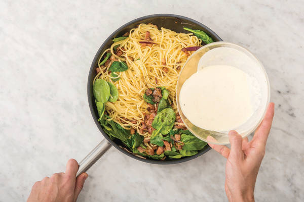 Easy Carbonara With Bacon Recipe Hellofresh