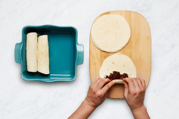 Tex Mex Beef Poblano Enchiladas Recipe Hellofresh