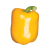 Gele paprika