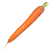 Carrot, coins