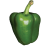 Paprika, grønn