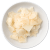Grana padano-vlokken
