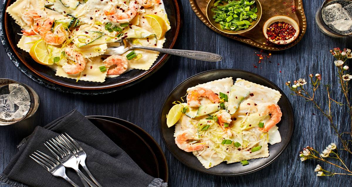 Lobster Ravioli in Lemon Cream sauce Recipe HelloFresh