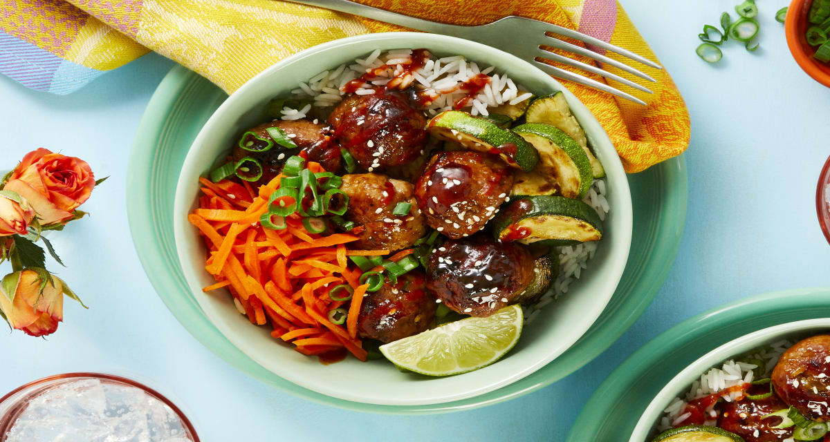 Pork Bulgogi Meatballs Recipe HelloFresh