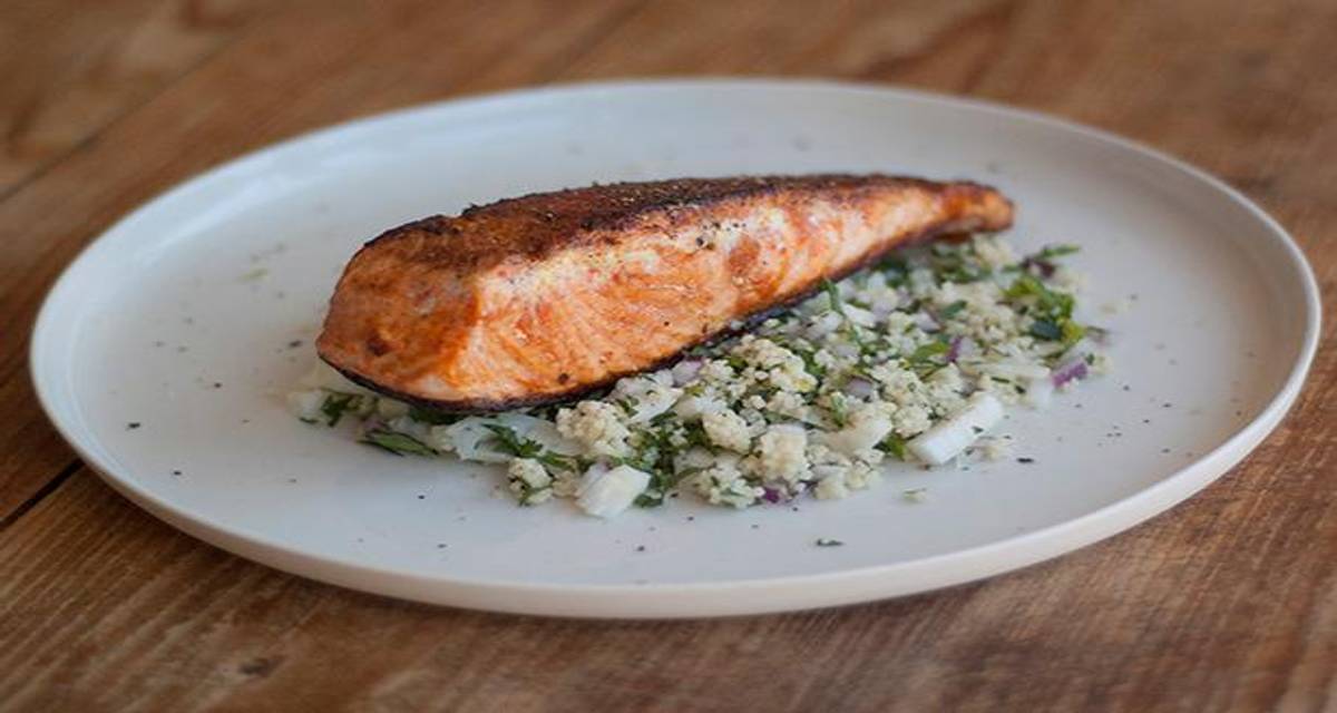 Salmon with Moroccan Couscous Recipe HelloFresh