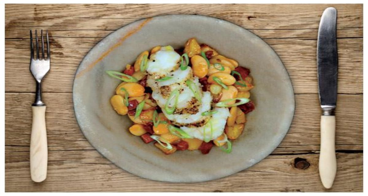 PanFried Monkfish on a Hammock Recipe HelloFresh