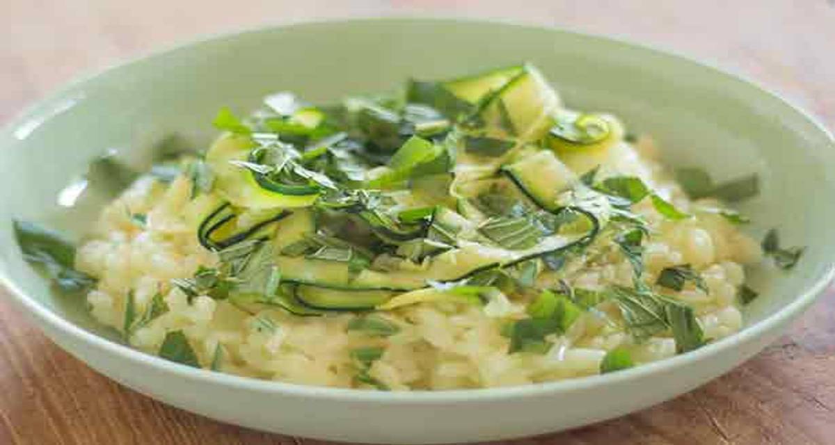 Minted Zucchini Risotto Recipe HelloFresh
