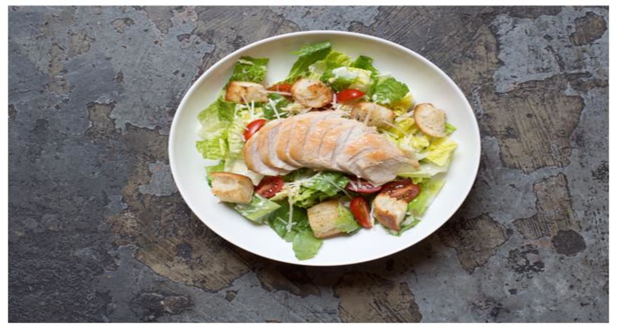 Lemon Chicken Caesar Salad Recipe HelloFresh
