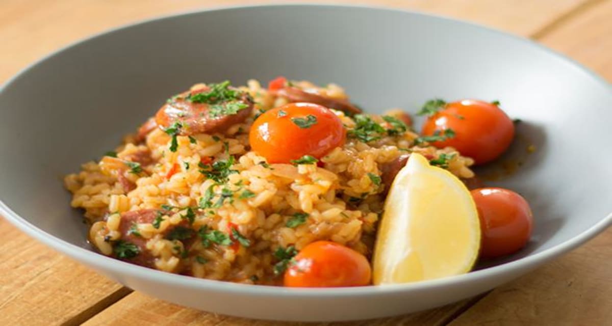 Amigo's Chorizo Paella - 3 & 5 meal box Recipe | HelloFresh