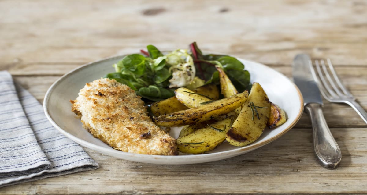 Walnut & Rosemary Crumbed Chicken Breast Recipe | HelloFresh