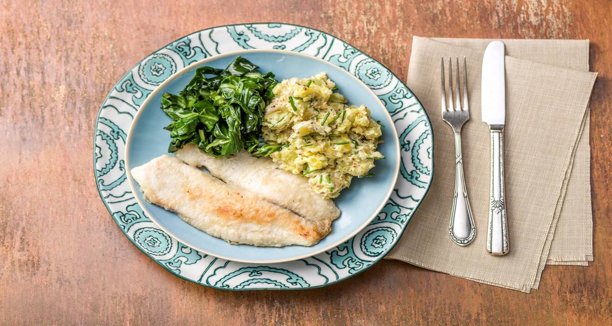 Pan Fried Tilapia with Warm Potato Salad Recipe HelloFresh