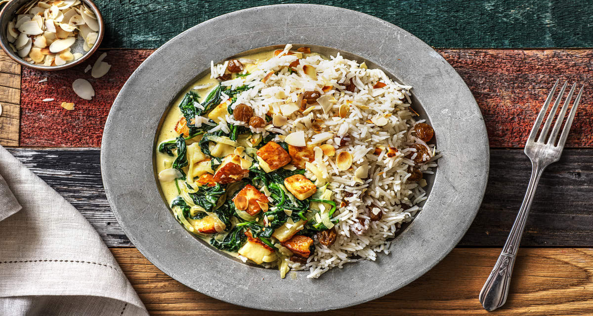 Saag Paneer! Indischer PaneerKäse Rezept HelloFresh